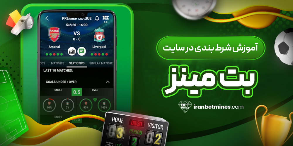 آموزش شرط بندی در سایت بت مینز